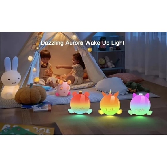 Chimiage Aurora Sunrise Simulation Alarm Clock: Bluetooth Wake-Up Light (NIB) - Picture 2 of 8